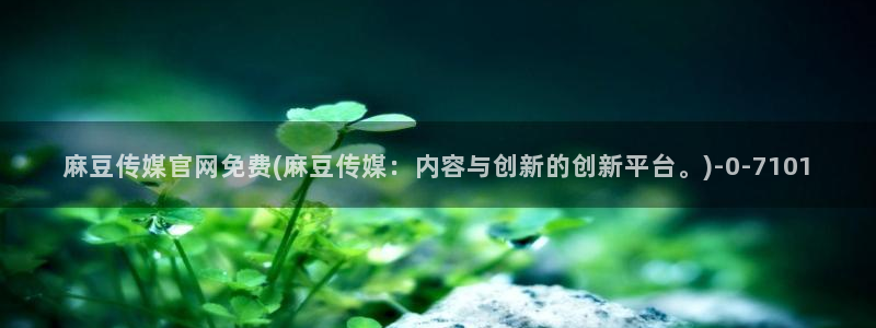 麻豆内容采集