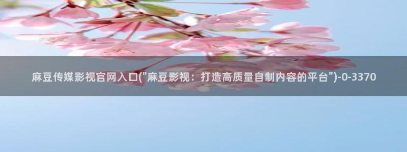 麻豆专题整理