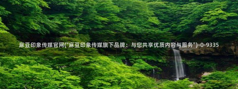 麻豆新片标题